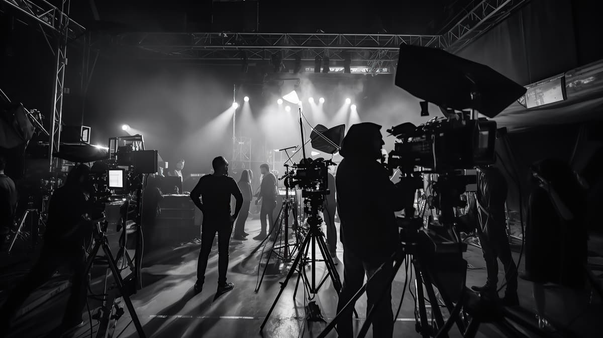 Entertainment production scene