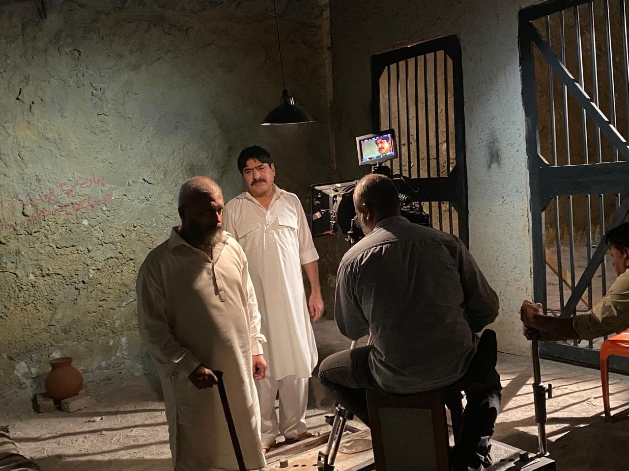 Behind the scenes entertainment production